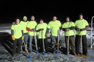 Blue Balls take 3rd in Broomball Tourney